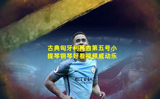 古典匈牙利舞曲第五号小提琴钢琴好看视频威动乐
