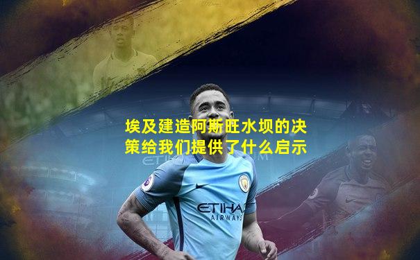 埃及建造阿斯旺水坝的决策给我们提供了什么启示