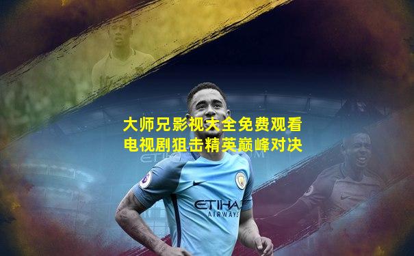 大师兄影视大全免费观看电视剧狙击精英巅峰对决