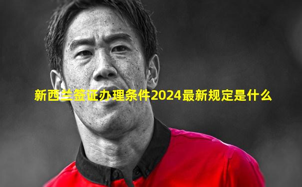 新西兰签证办理条件2024最新规定是什么