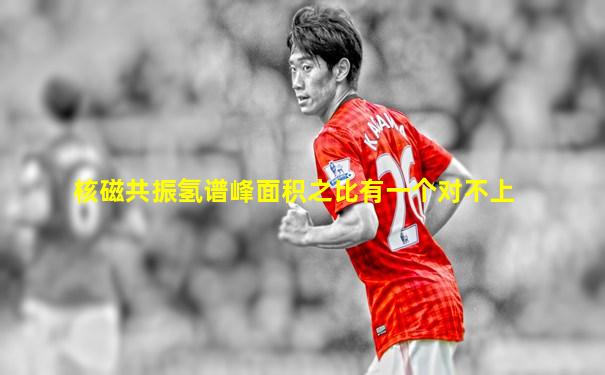 核磁共振氢谱峰面积之比有一个对不上