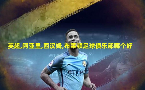 英超,阿亚里,西汉姆,布莱顿足球俱乐部哪个好